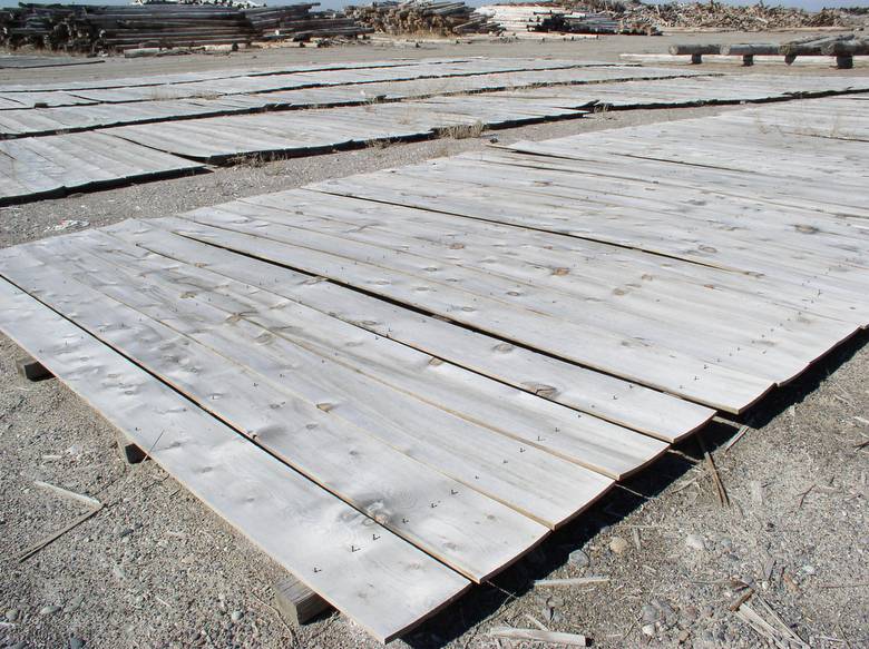 Weathered Thin Railcar Material